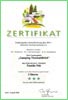 Zertifikat: 3 Sterne Campingplatz Klassifizierung des DTV
