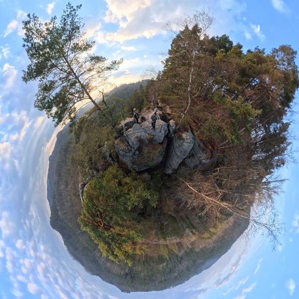 Fr�hling in Hinterhermsdorf