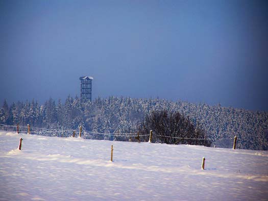 Weifbergturm im Winter